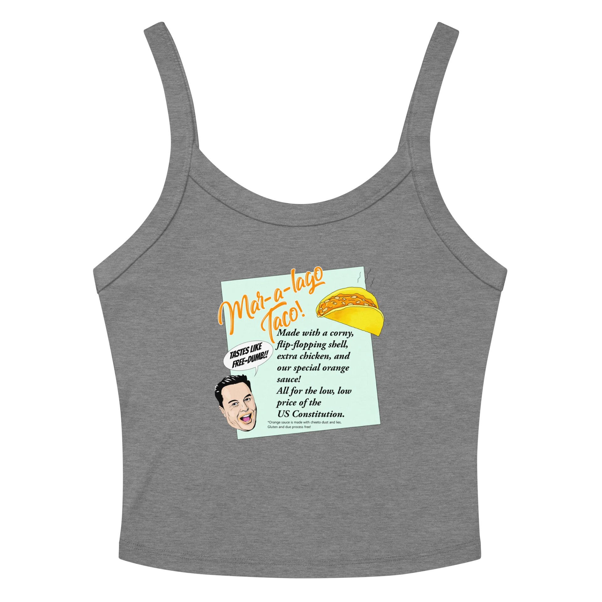 Mar-a-lago Taco Crop Tank product image (13)