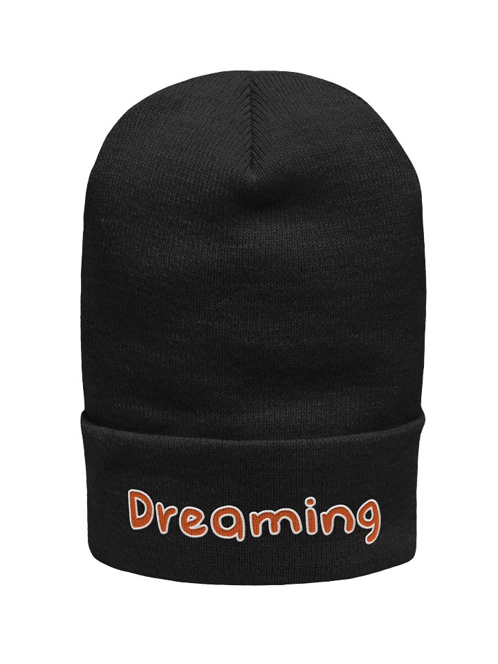 "Dreaming" Beanie in Orange product image (1)