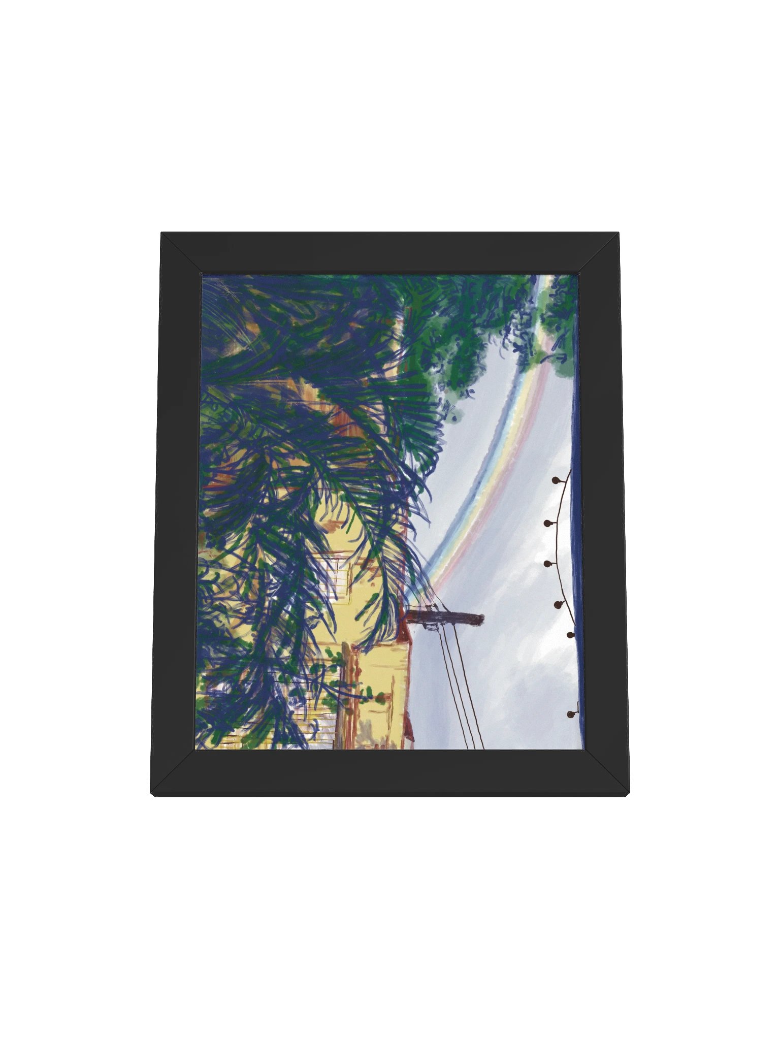 Rainbow in Toa Alta — Framed Art Print product image (5)