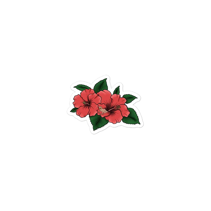 Flor de Maga y Coquí (Sticker) product image (2)
