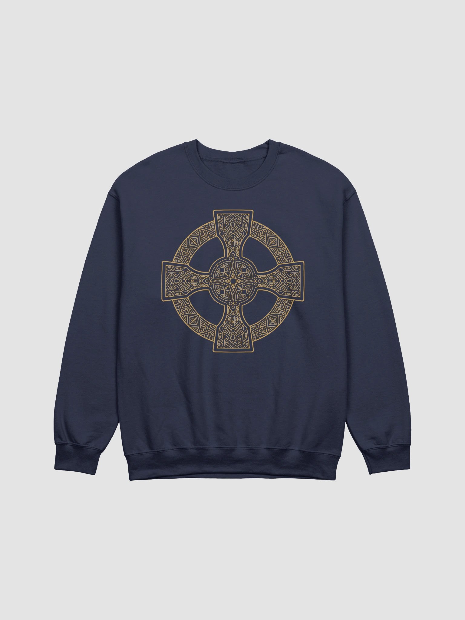 Celtic Cross Front Sweatshirt product image (1)