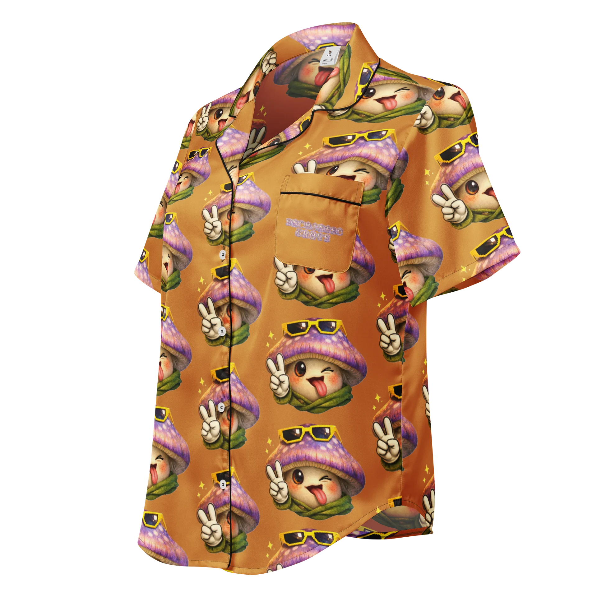 Kingdoms Cartographer Silky Pajama Top product image (1)