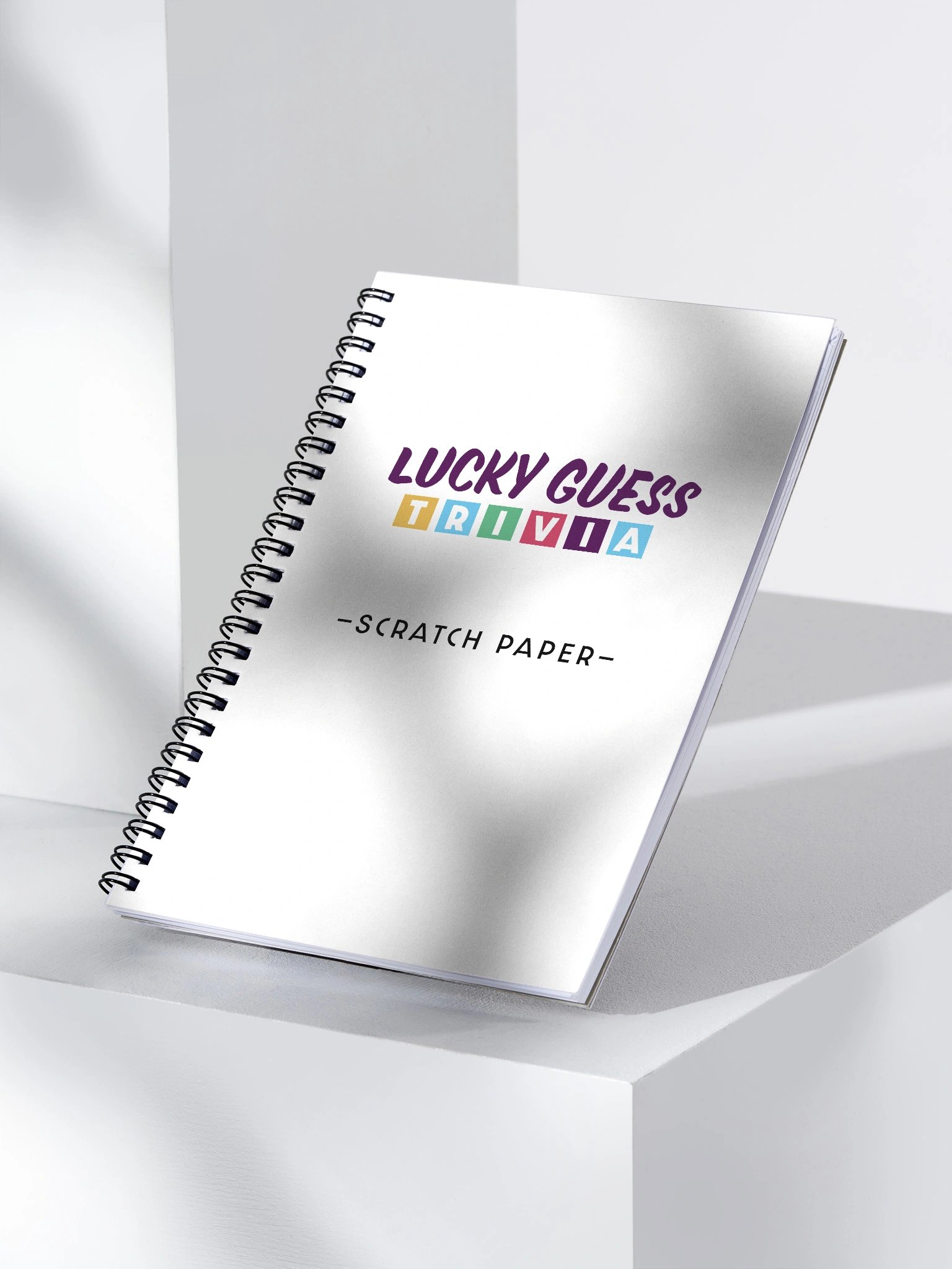 Scratch Paper Notebook product image (3)