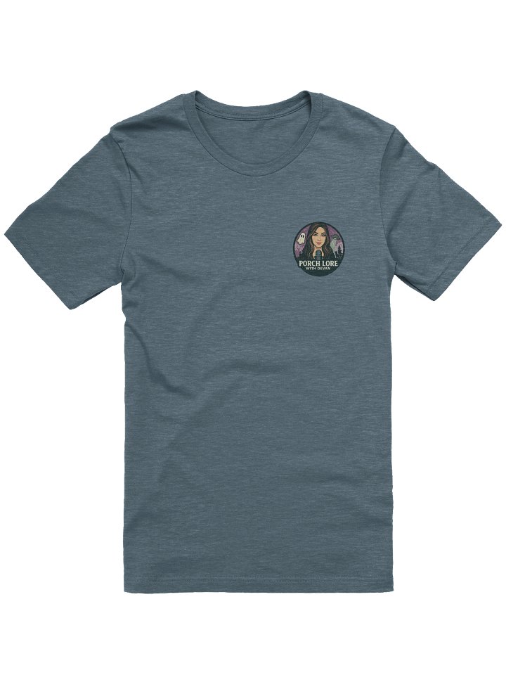 MOTHMAN LURKER W/ FRONT LOGO SUPER SOFT T-SHIRT (HEATHERED COLORS PT.1) product image (2)