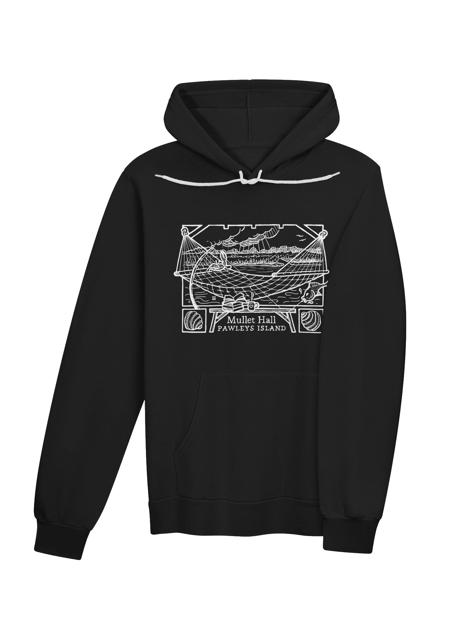 Mullet Hall Pawleys Island Supersoft Hoodie — Dark product image (13)