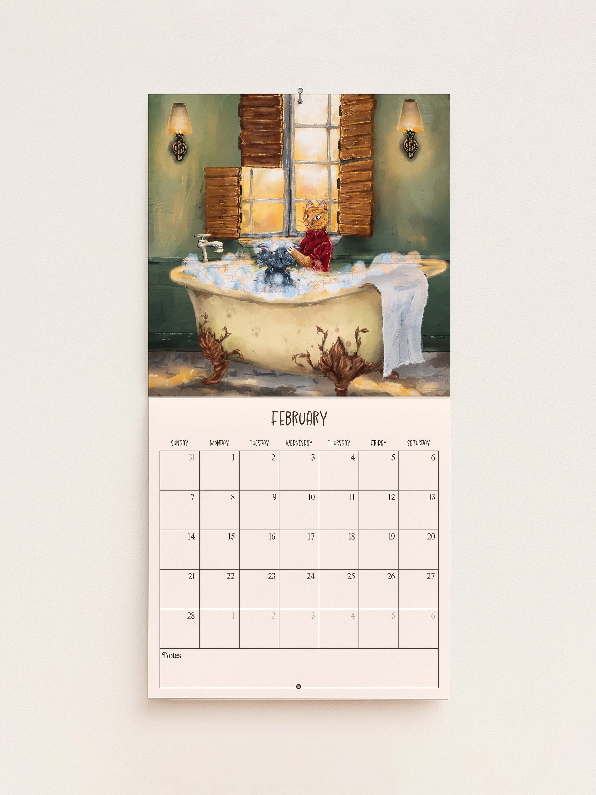 Preorder Whisker Wanderers 2027 Calendar product image (3)