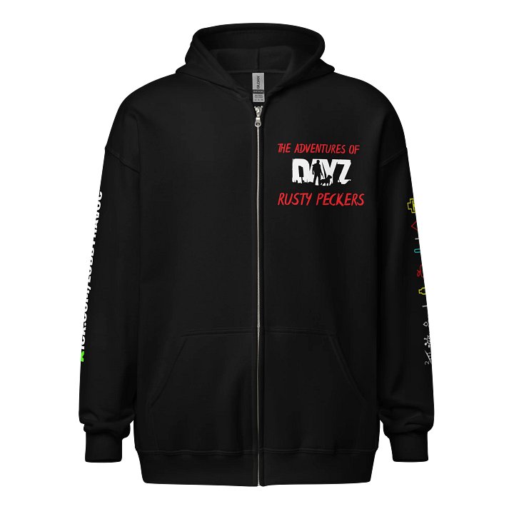 Rusty Peckers: DayZ Legends Zip Hoodie product image (1)