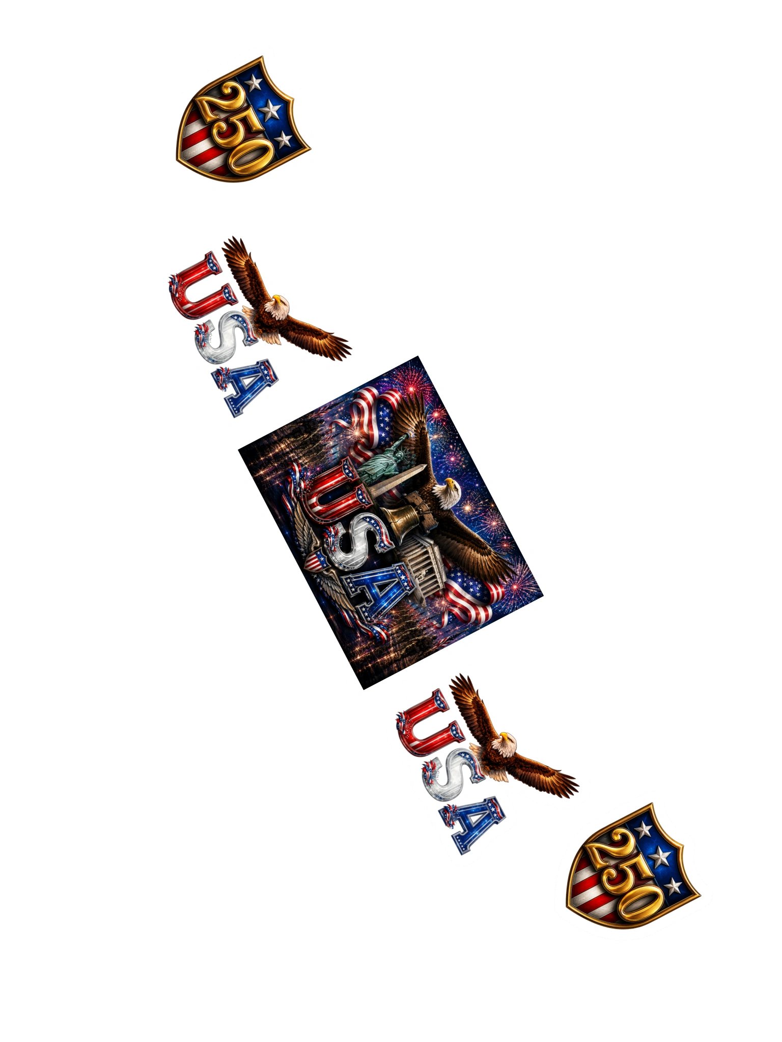 America's 250th Birthday Sticker Pack product image (3)