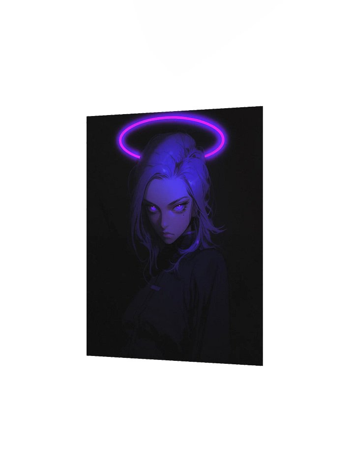 Purple Ethereal Halo Poster product image (11)