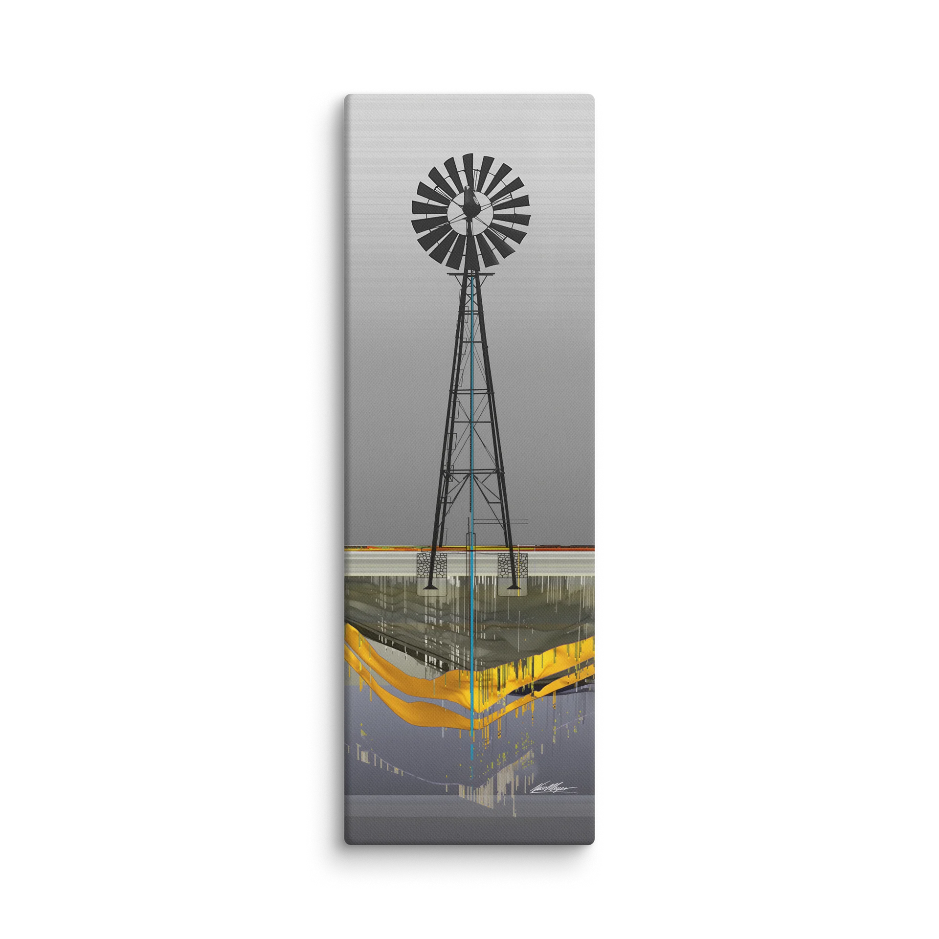 Karoo Study V | Fine Art Canvas Print | The Karoo Collection | 305mm x 914mm (12" x 36") product image (1)