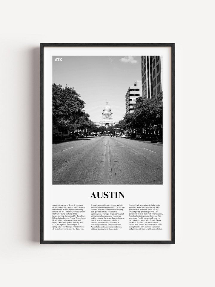 Austin 03 Newspaper Poster product image (1)