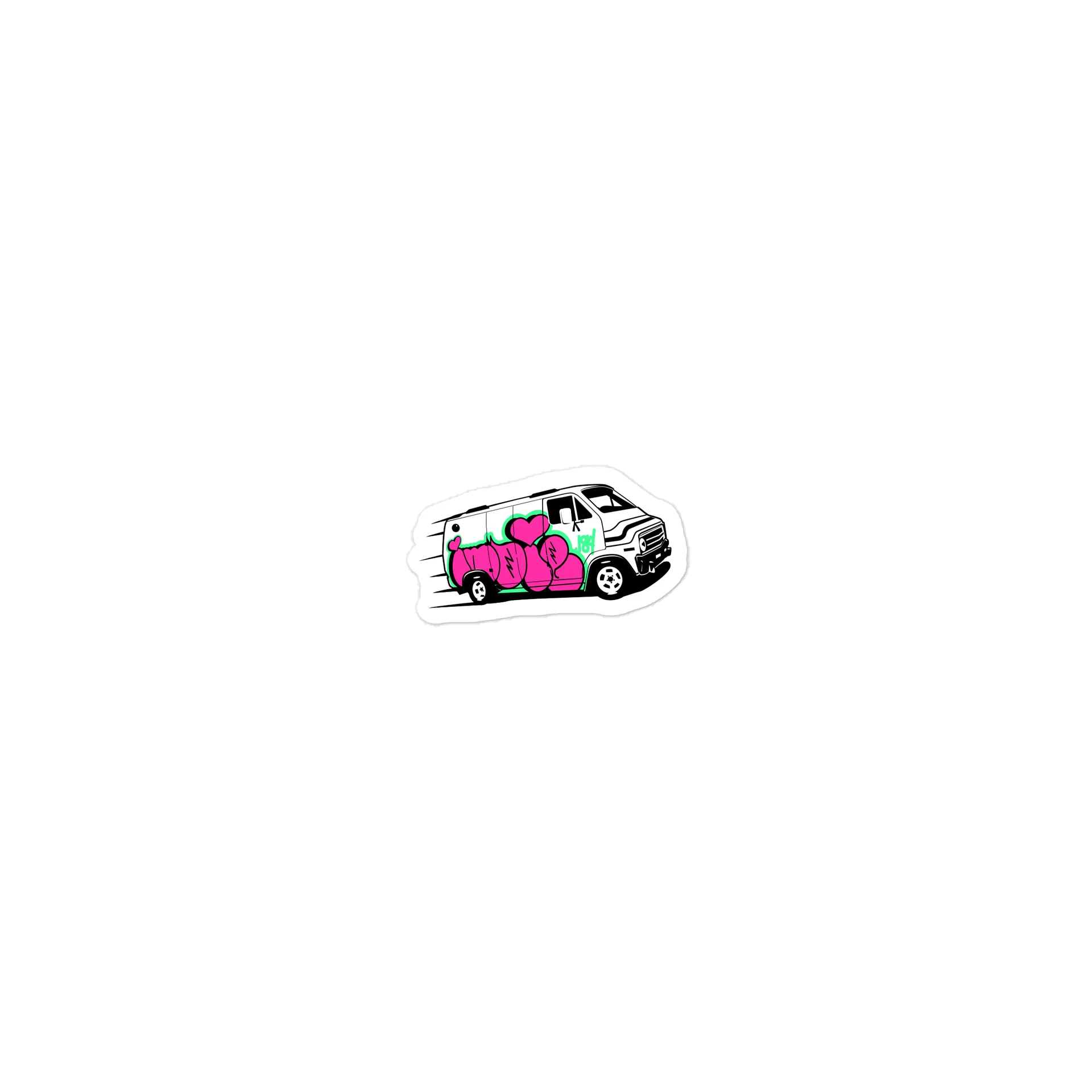 VANDAL VAN STICKER product image (1)