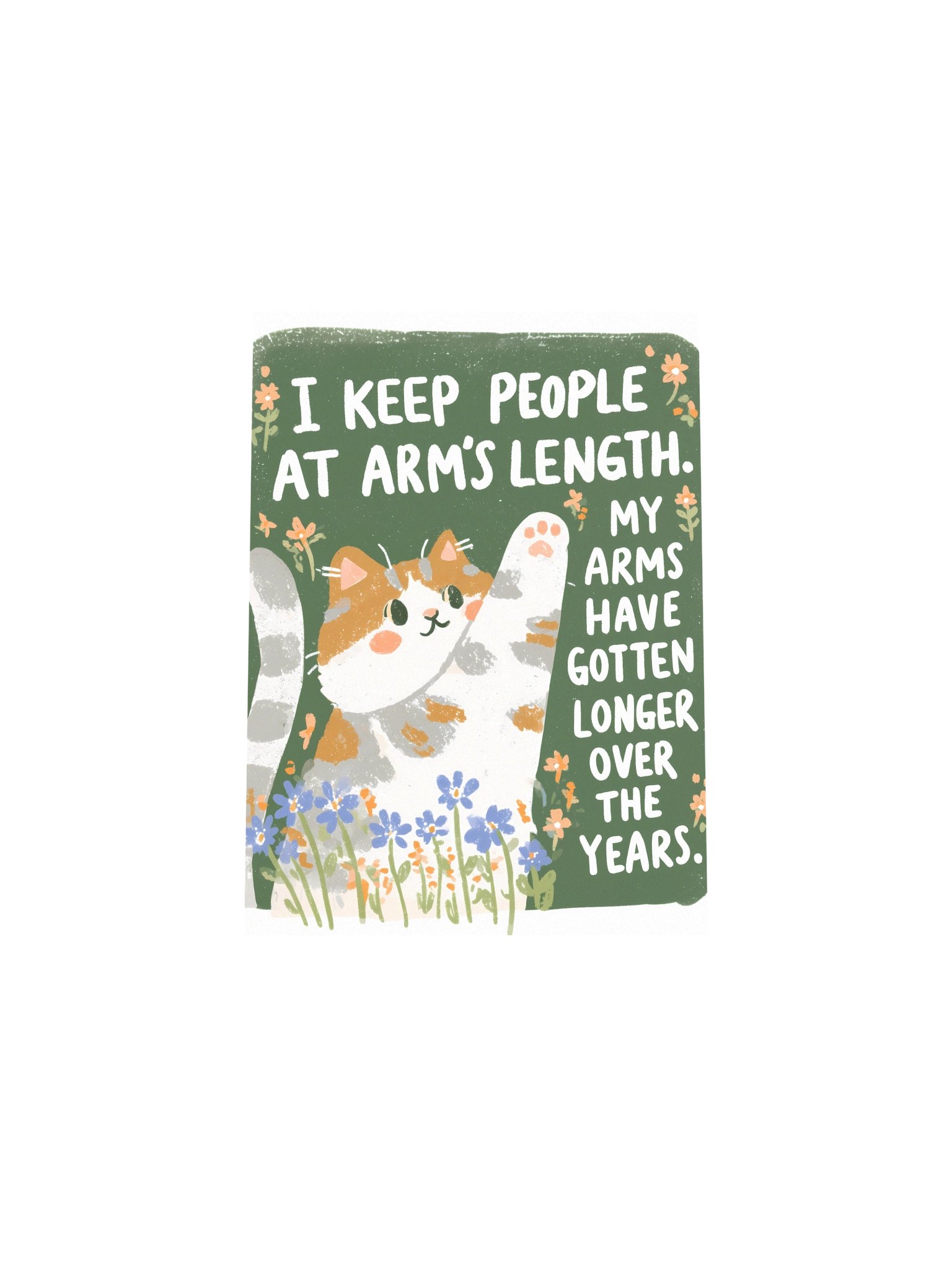 Long-Arm Cat Humor Poster product image (21)
