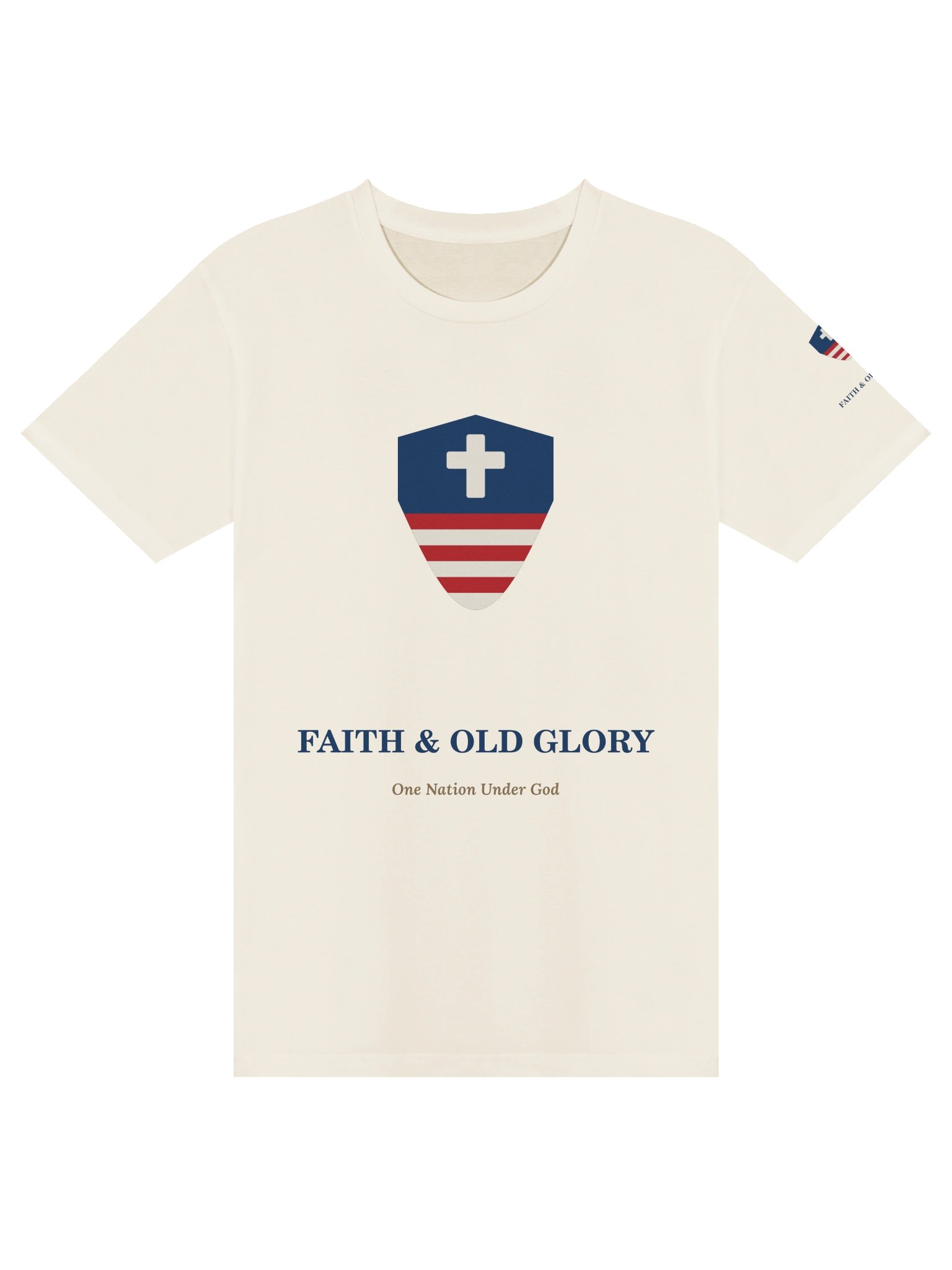 Faith & Old Glory Crest Tee product image (1)