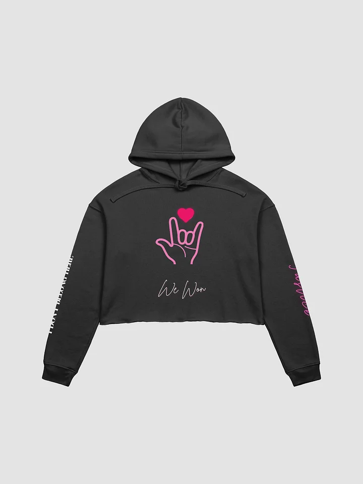 IDBH - We Won Cropped Hoodie product image (1)
