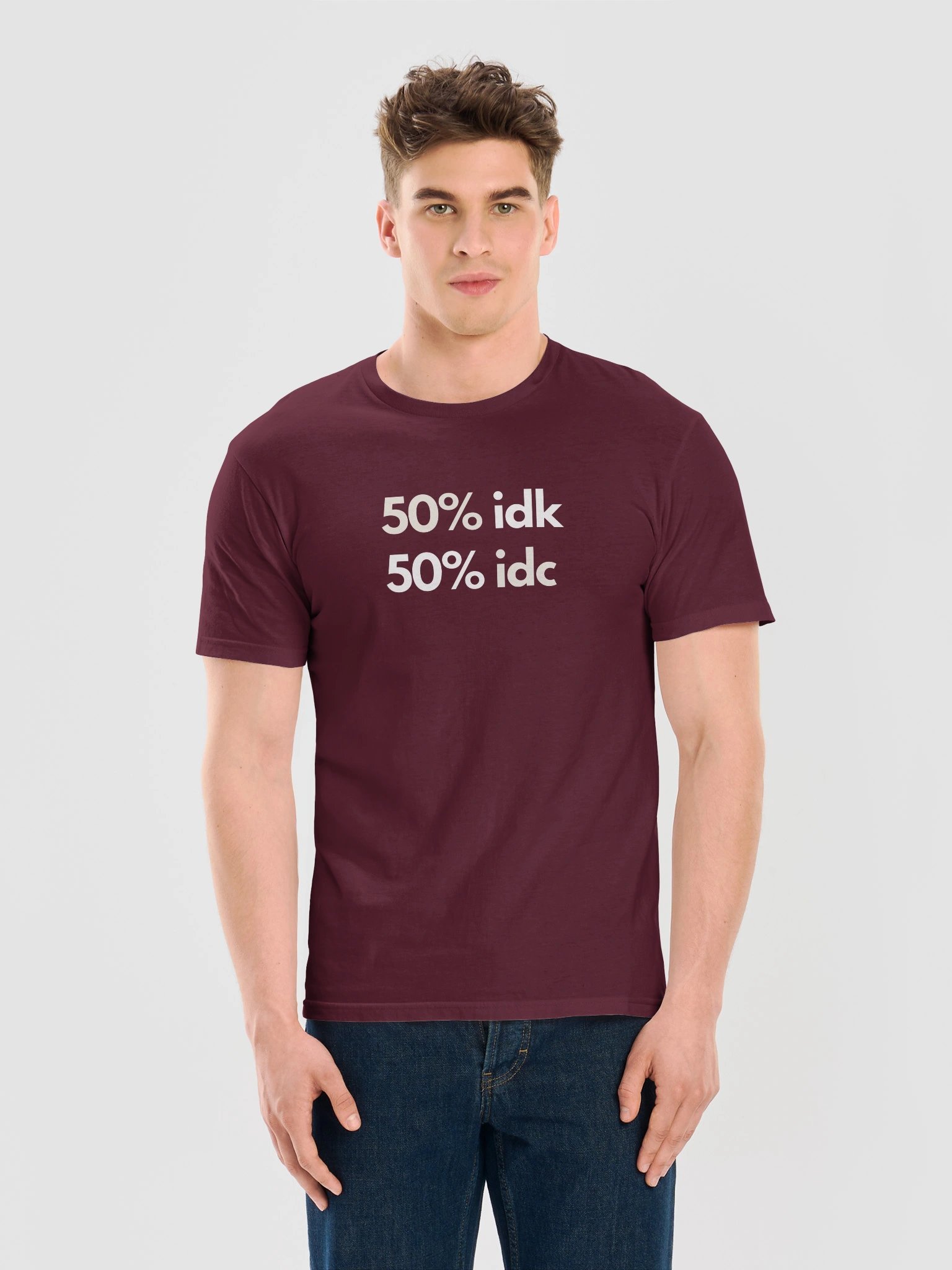 50% Idk 50% Idc Tee product image (21)