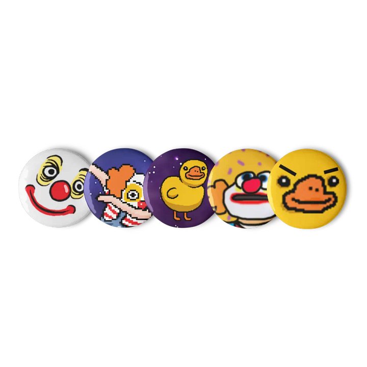 Emote Pins - Vol. 1 product image (1)