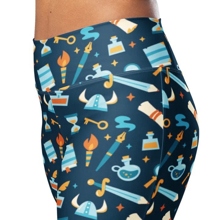 NaNoWriMo Icon Print Leggings product image (1)