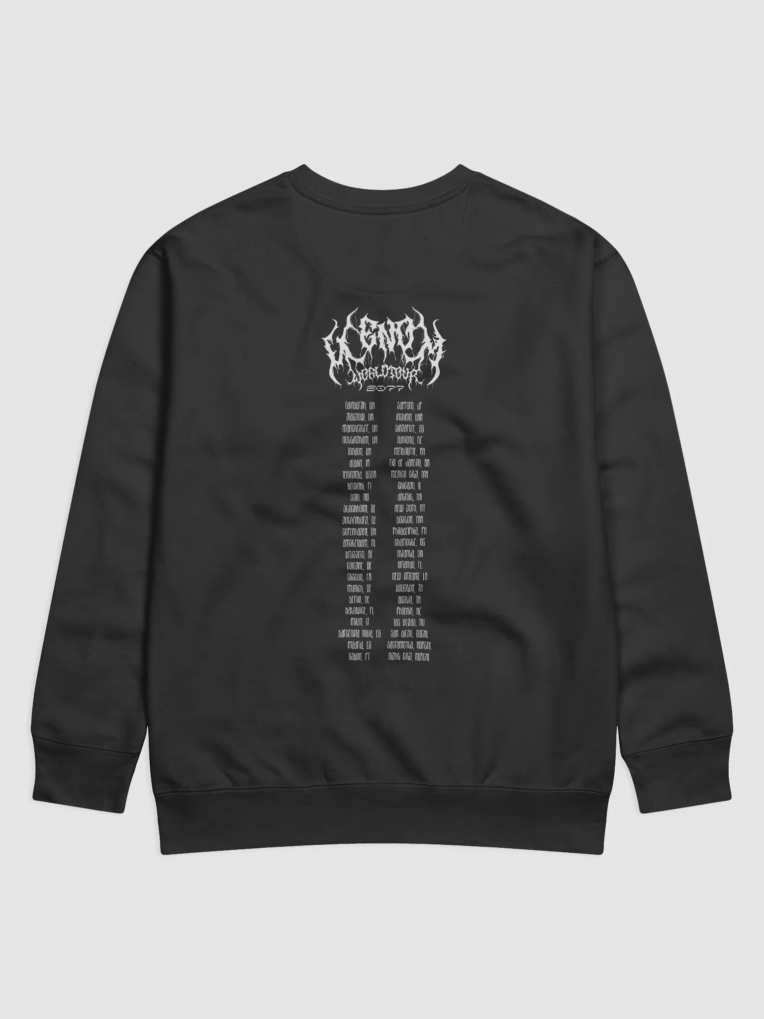 SCORPIO Venom World Tour 2077 Sweatshirt product image (2)