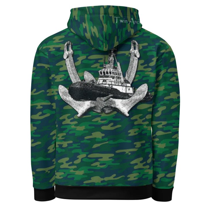 2 Anchor & Marco Tug (Teal) – Performance Marine Wear | Twin Anchor Apparel North Current Line product image (1)