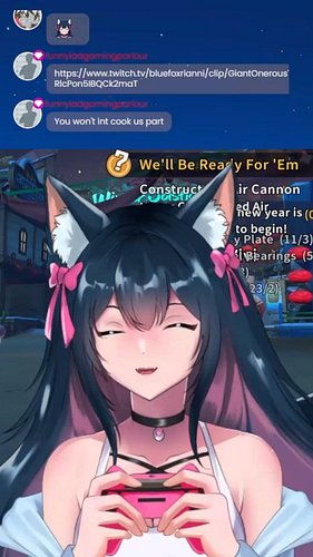 Cunning fox SCAMS her chat! #bluefox #vtuber #twitchclips #vtuberclips