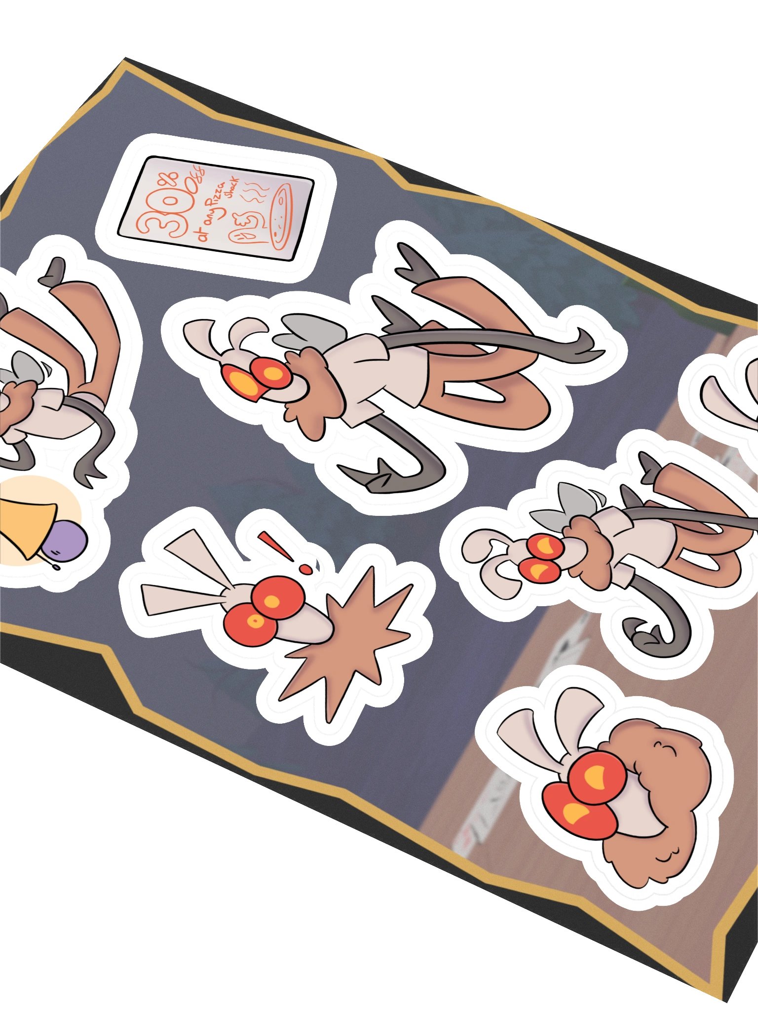 MothMan Sticker Sheet product image (6)