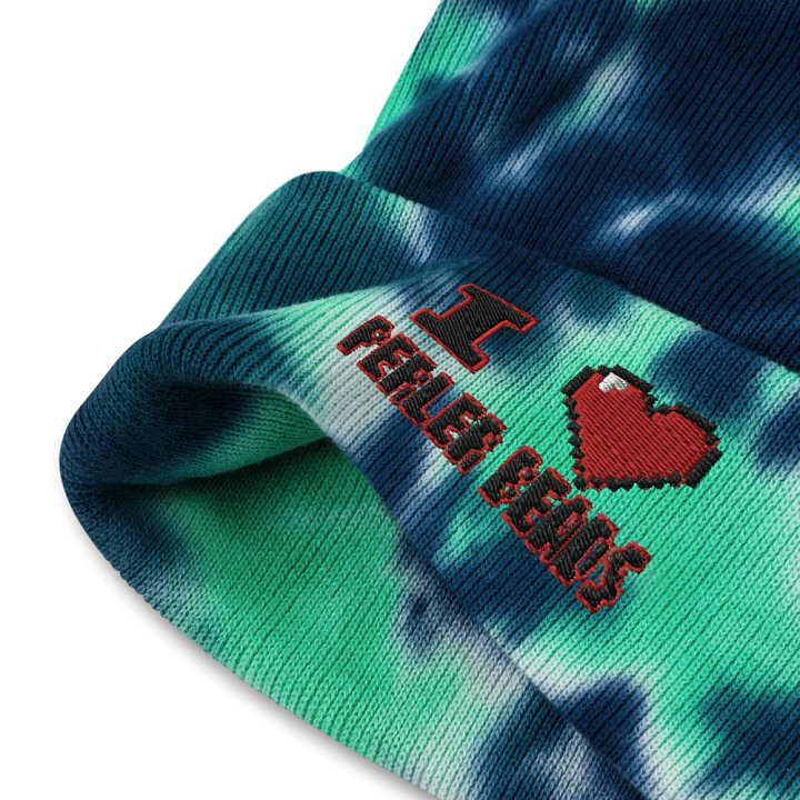 I Heart Perler Bead 2 Tie Dye Touque product image (2)