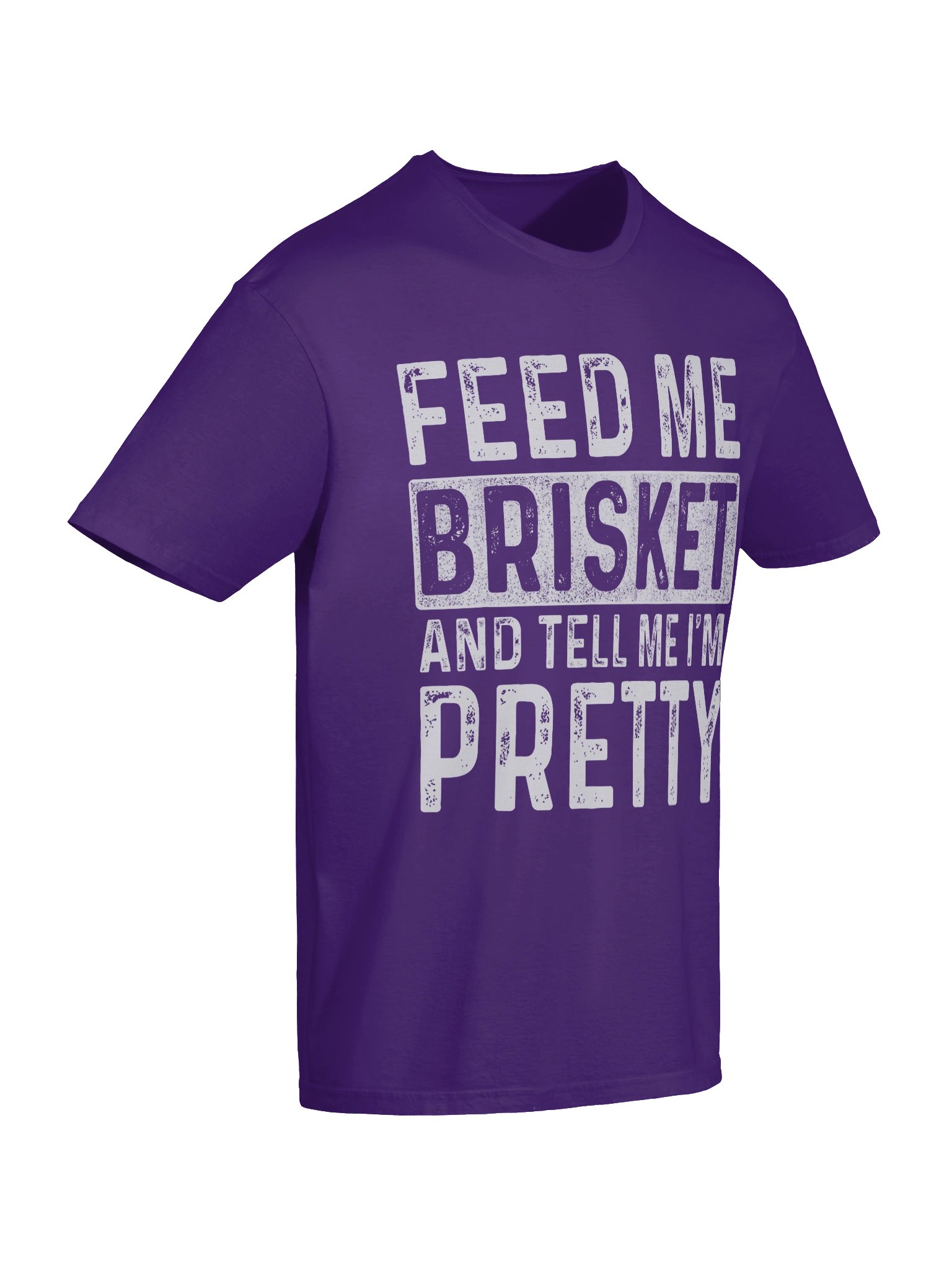 Feed Me Brisket and Tell Me I’m Pretty – Gildan Softstyle Unisex T-Shirt product image (7)