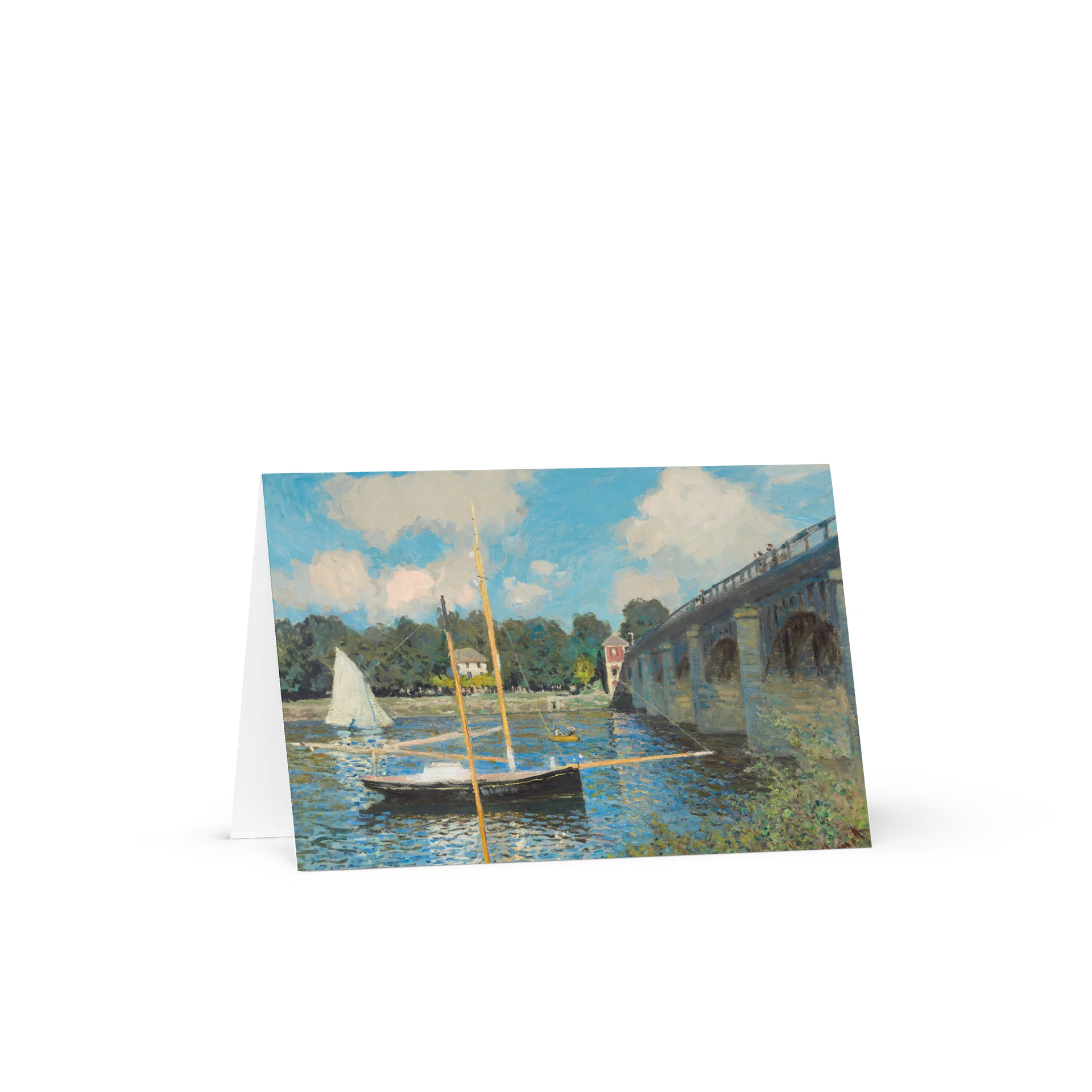 The Bridge at Argenteuil (Claude Monet) Greeting Card product image (2)