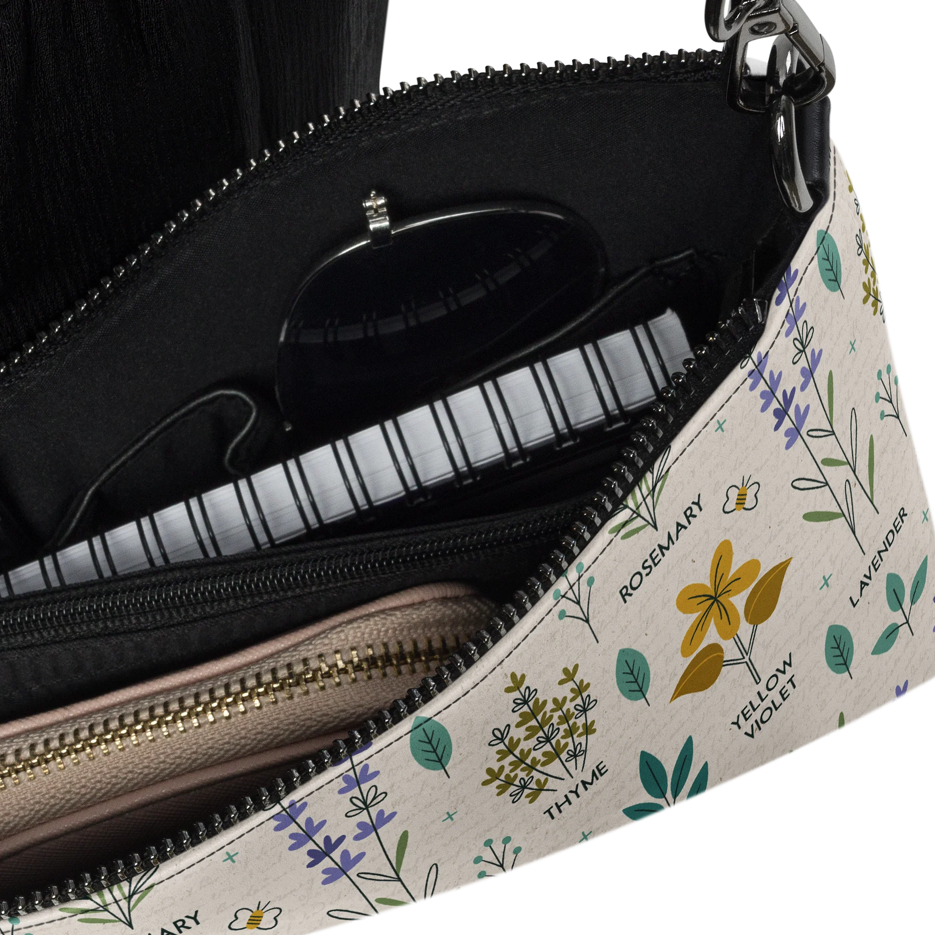 Retro Herbarium Botanicals Convertible Crossbody Bag product image (6)