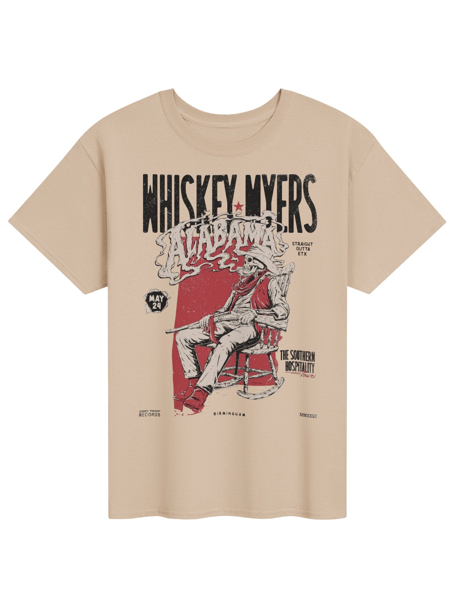 Whiskey Myers Birmingham AL 2026 Concert Tshirt product image (5)