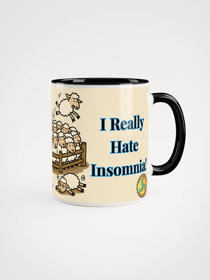I Really Hate Insomnia (Both) 2-Tone Ceramic Mug product image (8)