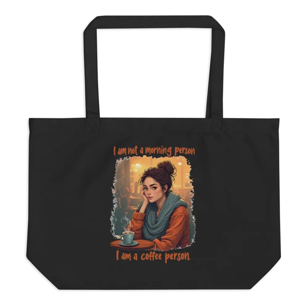 Coffee Lover's Statement Tote product image (1)