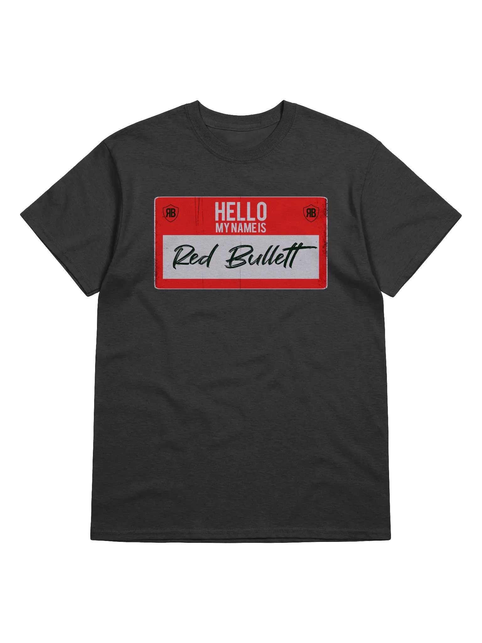 Red Bullett Name Tag T-Shirt product image (1)