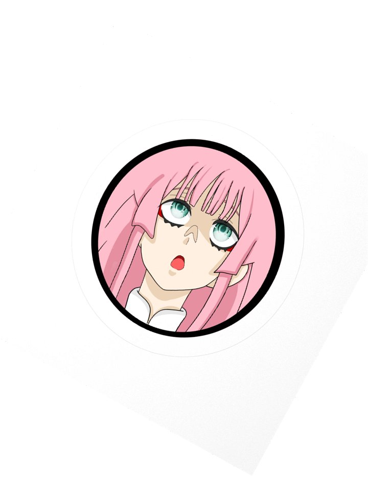 Zero 2 Circle Sticker product image (8)