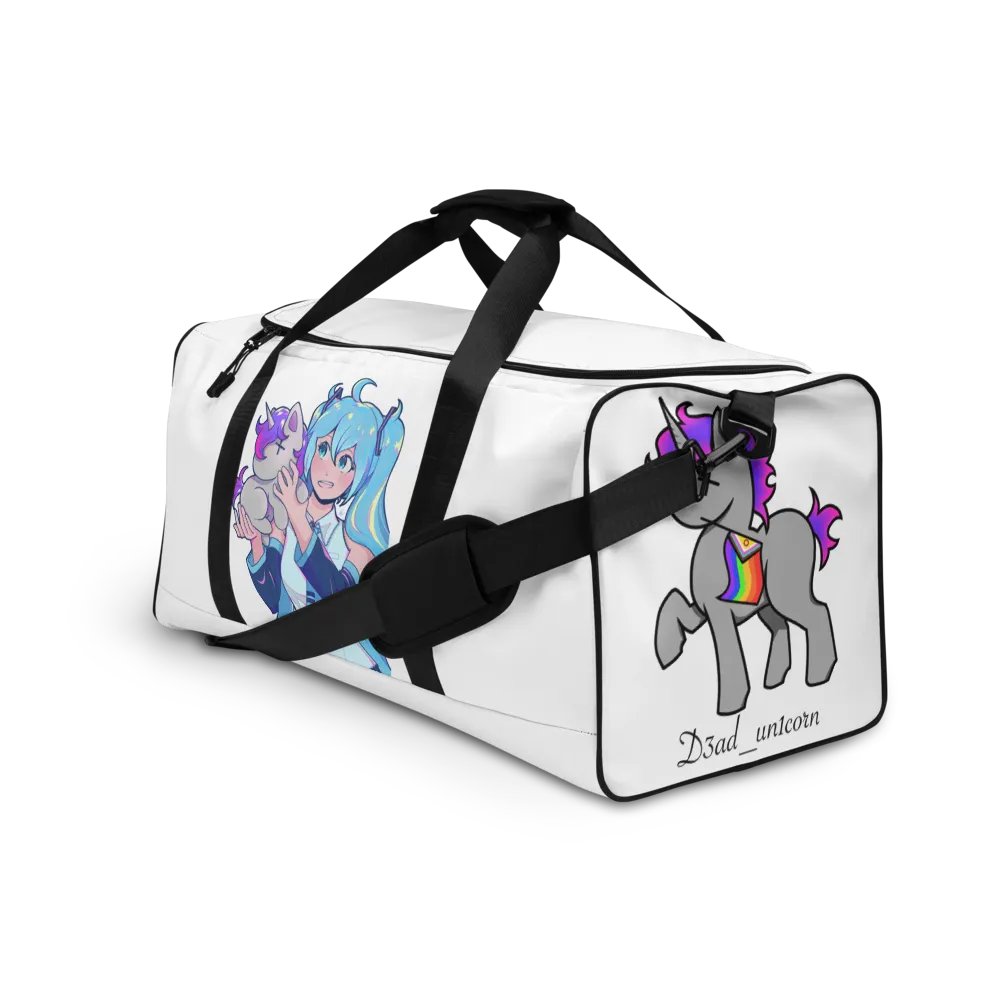Unicorn + Miku + Pride Duffle Bag product image (3)