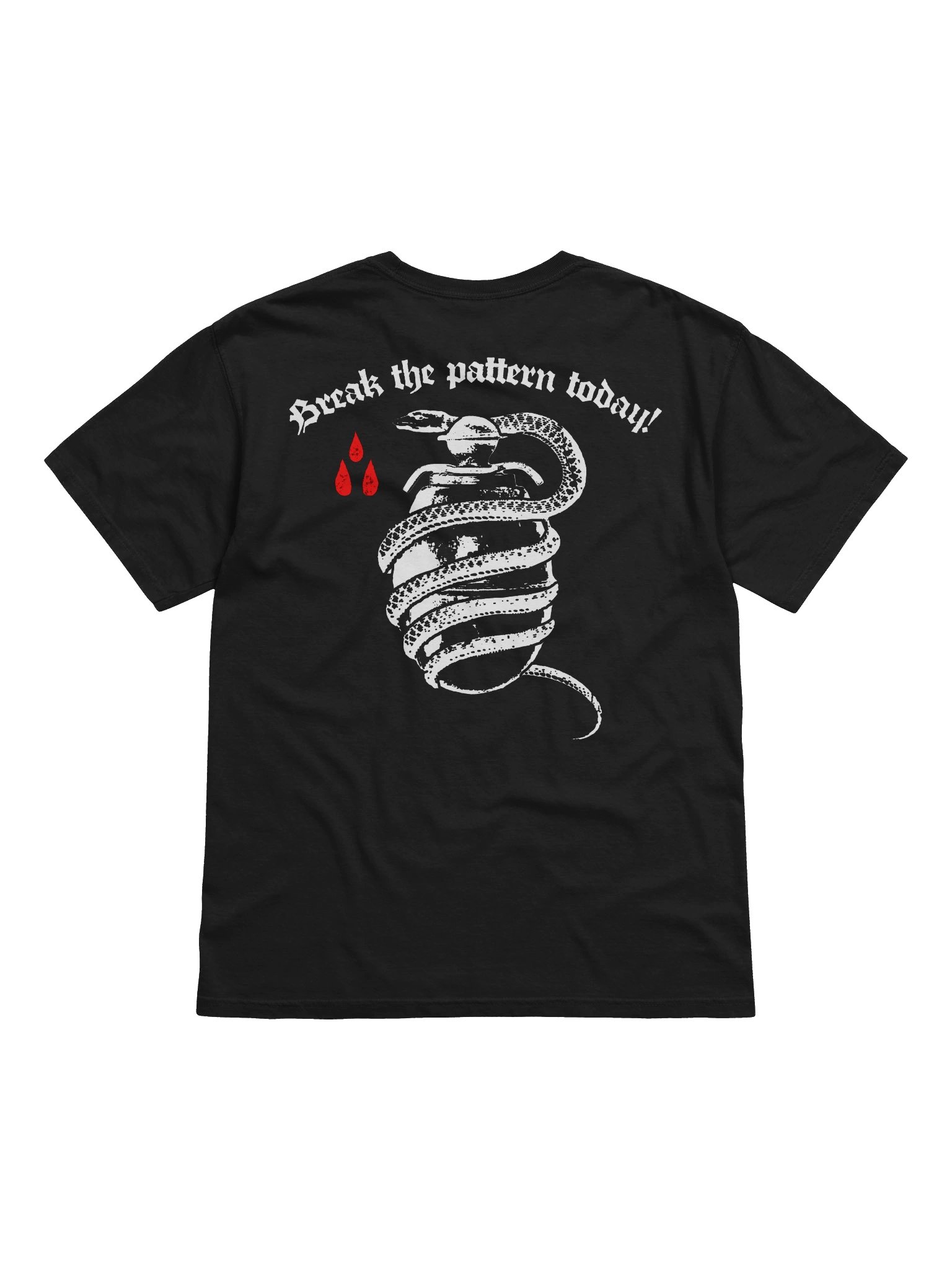 BREAK THE PATTERN TSHIRT BACKPRINT product image (10)