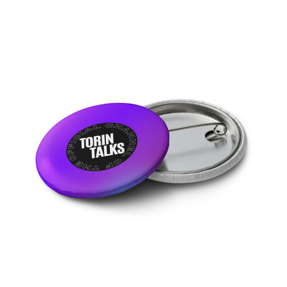 Torin Talks Logo Pin Buttons Set product image (12)