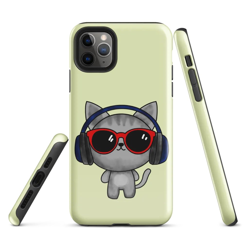 Kitty Vibes Tough iPhone Case product image (3)