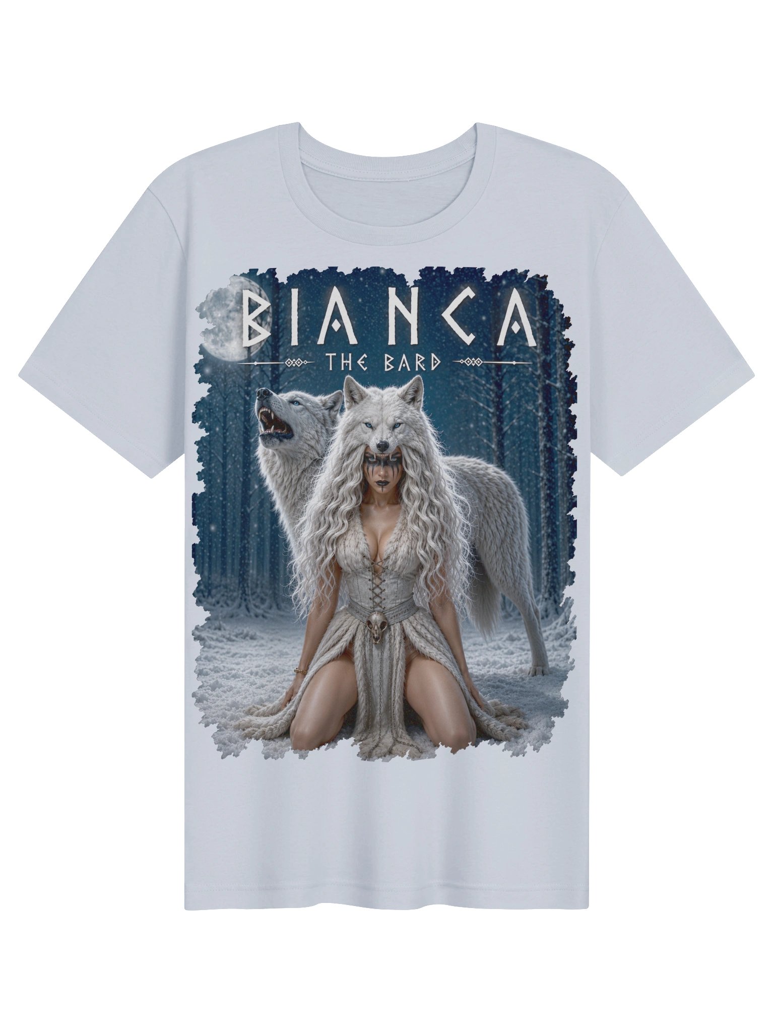 Bianca The Bard - White Wolf - T-SHIRT product image (1)