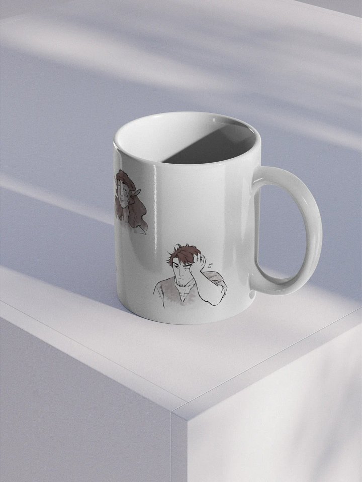 Morning Faces Glossy Mug product image (2)