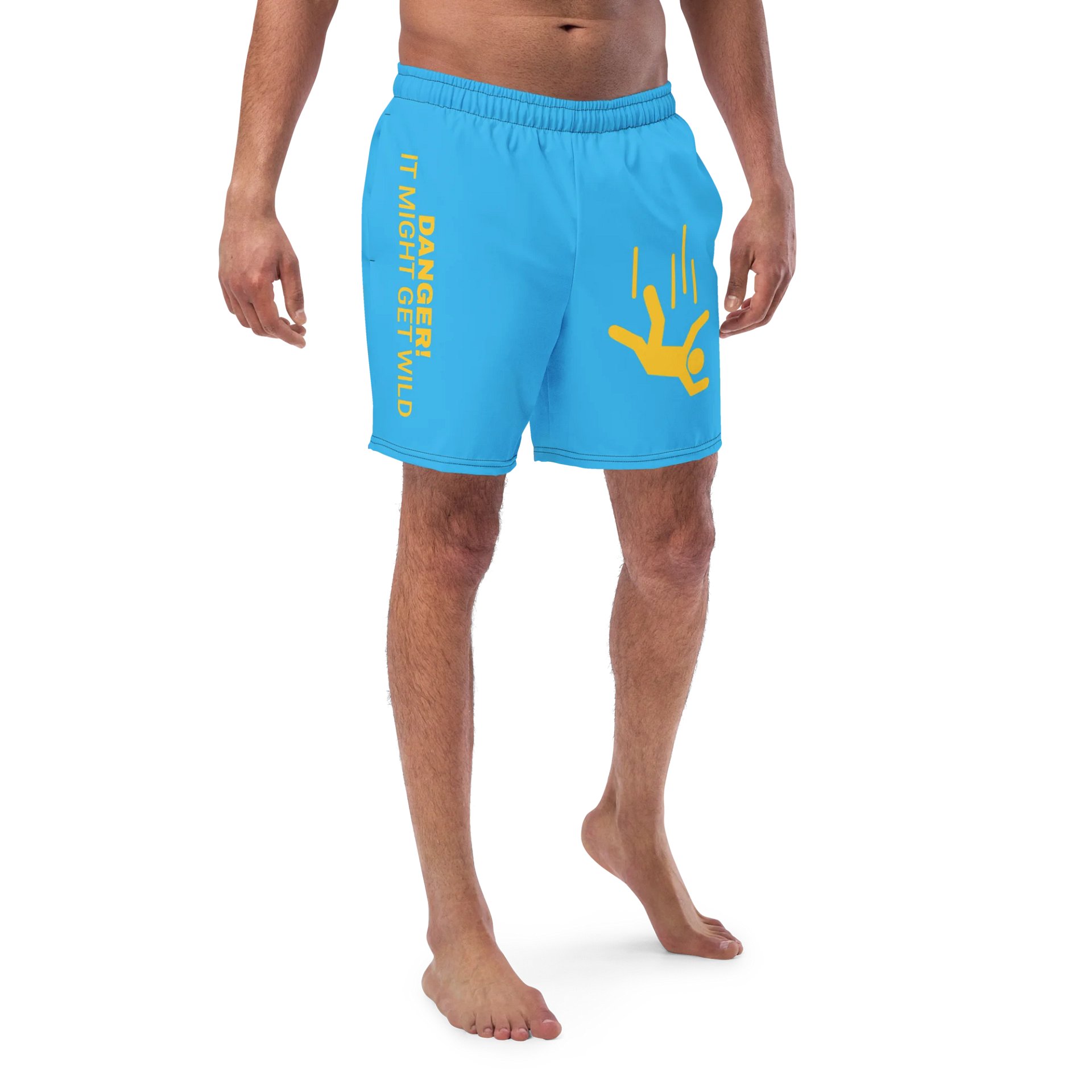 DANGER! - All-Over Print Swim Trunks product image (1)