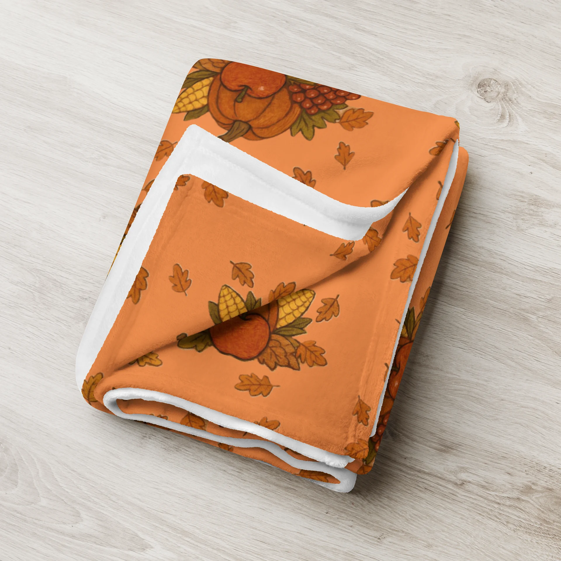 Cat brigade fall Throw Blanket product image (3)