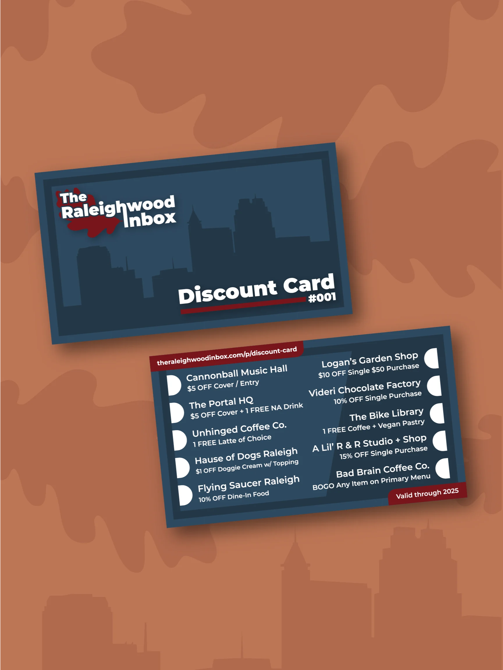 Raleigh Local Discount Card (Limited 1st Run) product image (2)