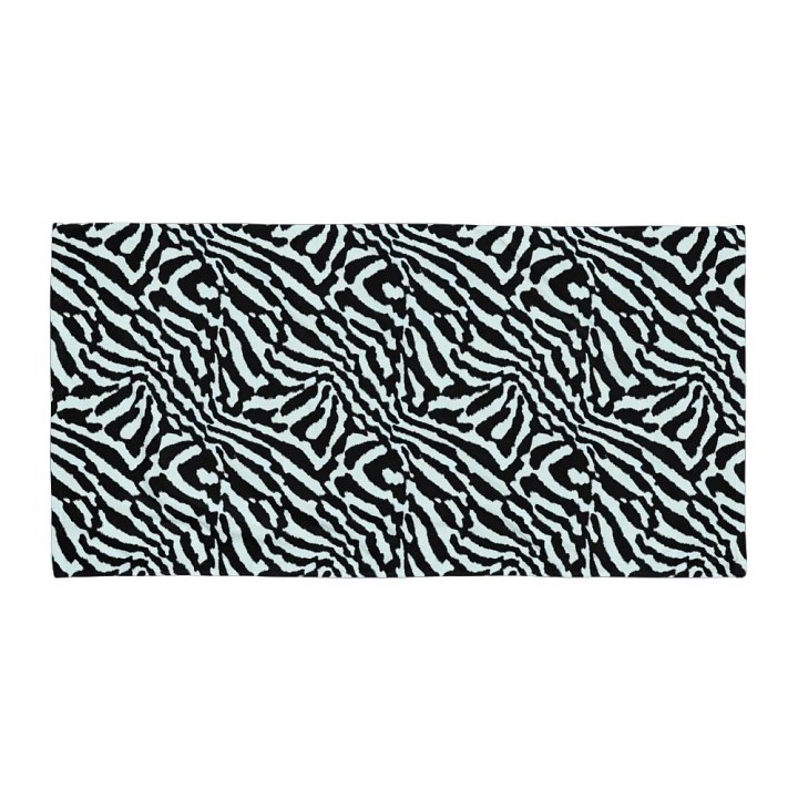 Blue Zebra Towel product image (1)