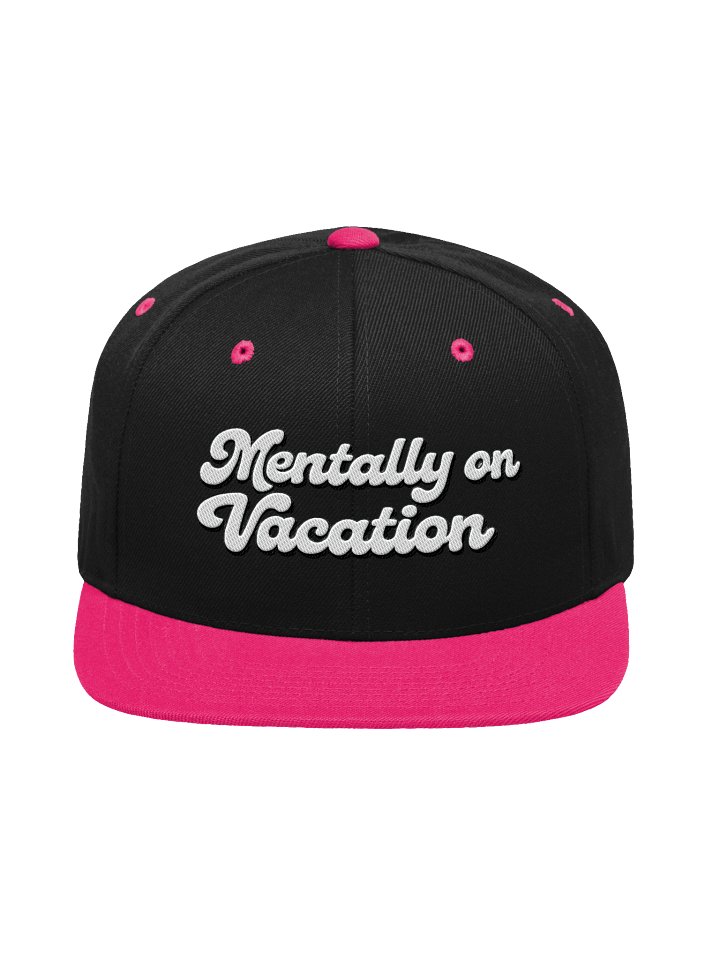 Mental Vacation Snapback Cap product image (2)