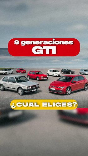 ¿Cuál es vuestra generación del Golf GTI favorita?😳

#podcars #ranking #golf #volkswagen #golfgti