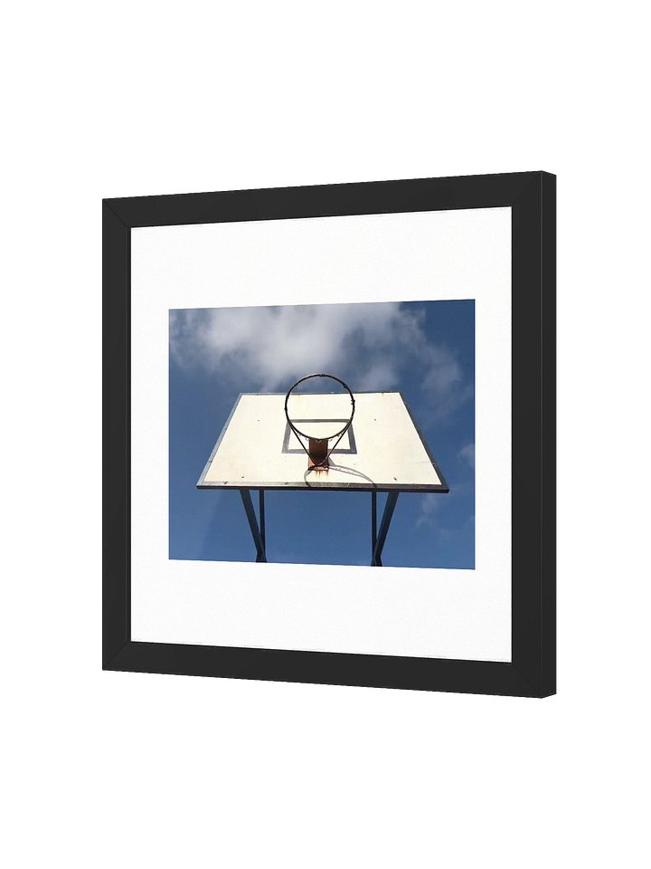 Basketball Hoop Framed Art Print product image (6)