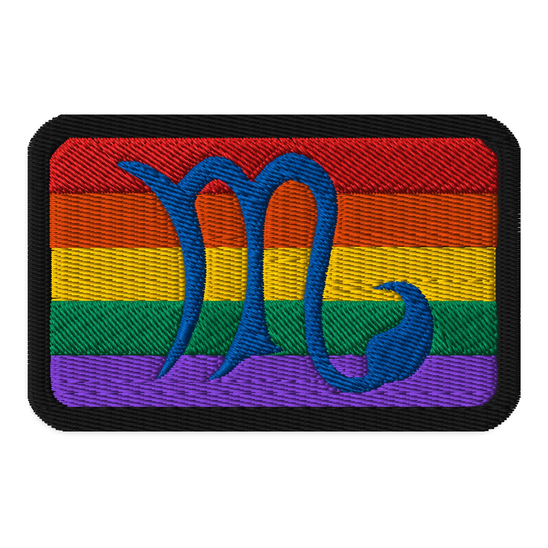 Zodiac Symbols Rainbow Patch - 08 - Scorpio product image (1)