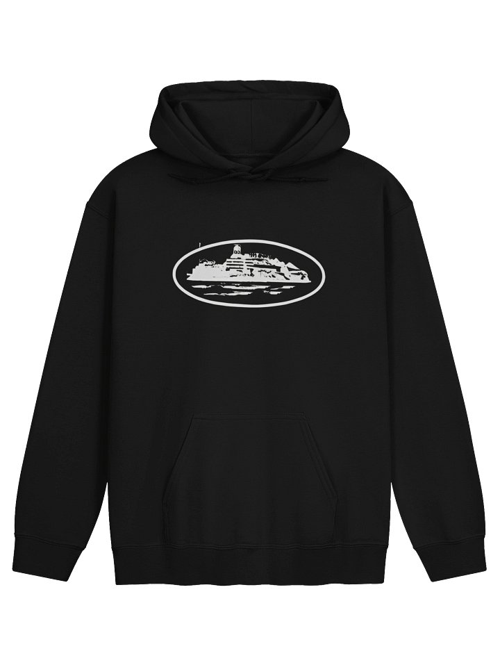 Corteiz Alcatraz Hoodie Black product image (1)